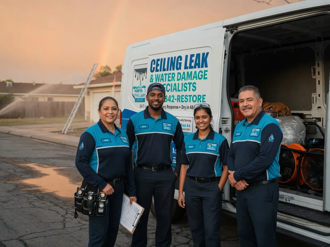 Ceiling Leak Cleanup company in Stoutsville, OH
